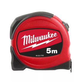 Milwaukee mérőszalag, műanyag házas, övtarós, 5 m