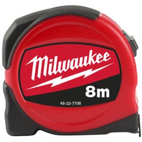 Milwaukee mérőszalag, műanyag házas, övtartós, 5 m