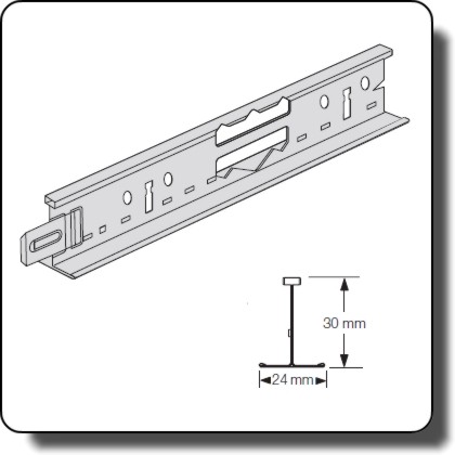 Álmennyezeti főtartó 360 cm T24 Armstrong NT+