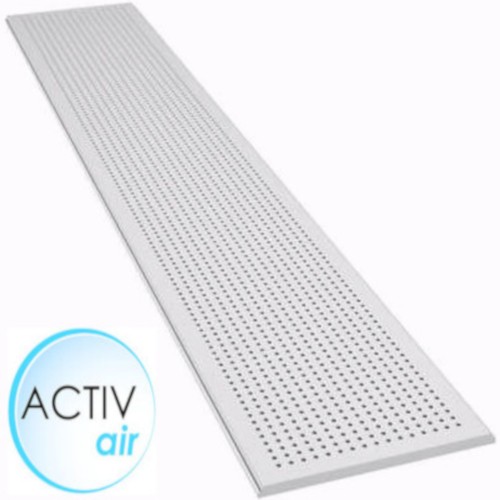 Sávos kör-perforált gipszkarton ámennyezeti lap 1800 mm active-air 
