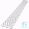 Sávos kör-perforált gipszkarton ámennyezeti lap 2400 mm active-air xtensive Sávos kör-perforált gipszkarton ámennyezeti lap 2400 mm active-air xtensive