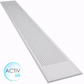   Sávos kör-perforált gipszkarton ámennyezeti lap 2400 mm active-air 