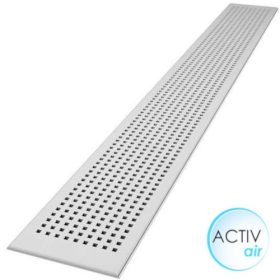   Sávos négyzet-perforált gipszkarton ámennyezeti lap 2400 mm active-air xtensive 
