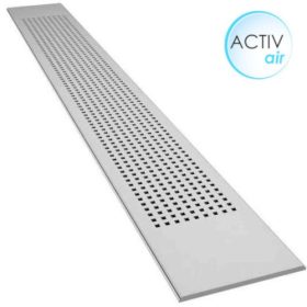   Sávos négyzet-perforált gipszkarton ámennyezeti lap 2400 mm active-air 