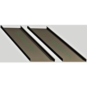   Sávos álmennyezet lap 130 mm. széles sarkos éllel nyitott
