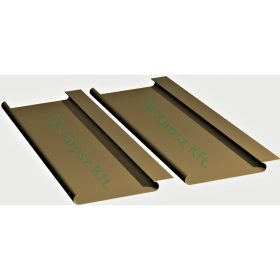   Sávos álmennyezet lap 134 mm. széles lekerekített éllel zárt