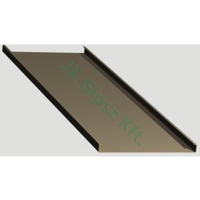   Sávos álmennyezet lap 180 mm. széles sarkos éllel nyitott