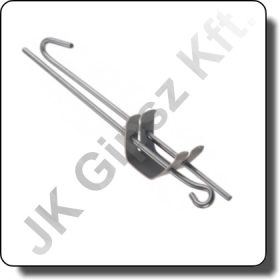 Függesztőmű Szemes-Horgos-Duplarugó 15 cm. - 6 m.