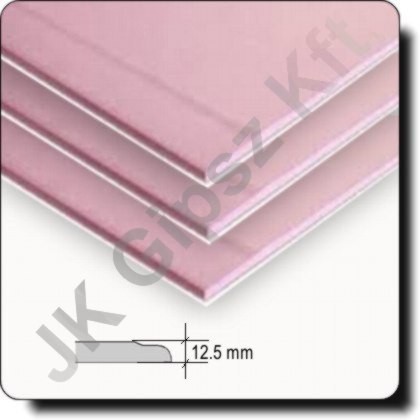 Siniat Tűzvédő Gipszkarton építőlemez 12,5 mm vtg.