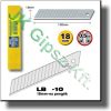 Tartalékpenge gipszkartonkésekehez 18 mm Tartalékpenge gipszkartonkésekehez 18 mm