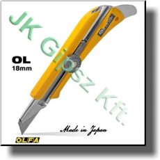 Behúzható pengéjü kés Olfa OL 18 mm pengével